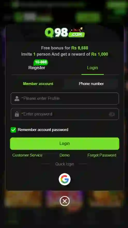 Q98 Game