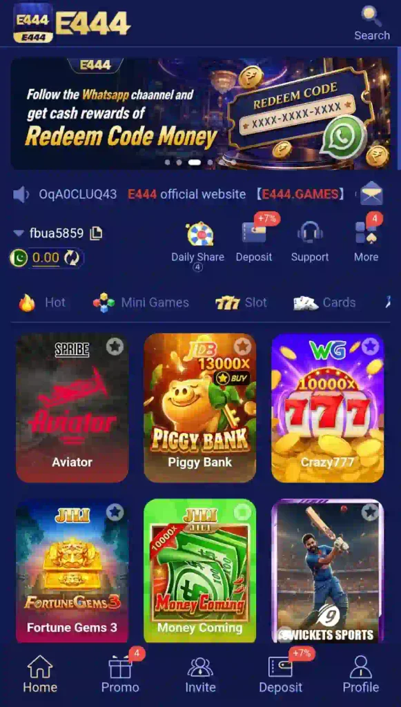 E444 Game