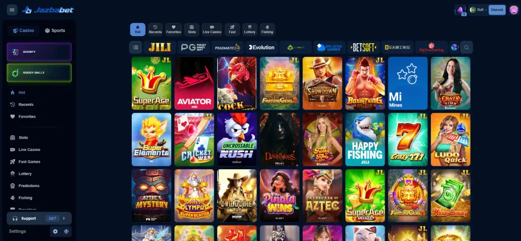 JAZBABET Game